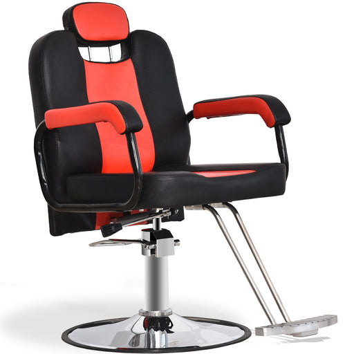BarberPub Reclining Hydraulic Barber Chair Salon Styling Beauty Spa Shampoo 8241