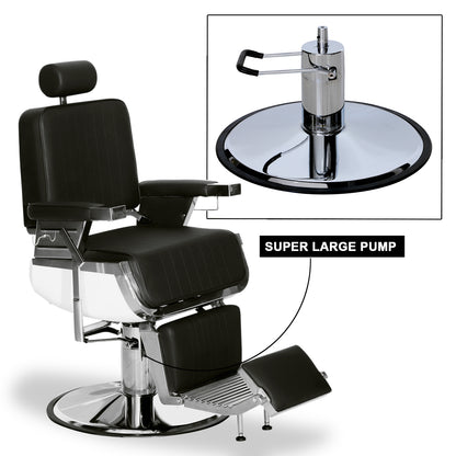 BarberPub Modern Reclining Barber Chair,Heavy-Duty All Purpose Barbershop Equipment 3823