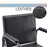 BarberPub Reclined Shampoo Chair Beauty Salon Equipment for Hair Stylist 8731BK