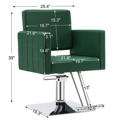 BarberPub Styling Salon Chair for Hair Stylist, Hydraulic Home Salon Chair 8821