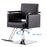 BarberPub Classic Hydraulic Barber Chair Salon Beauty Spa Styling Chair Black , Floor Mat 8803BK&0020BK