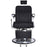 BarberPub Vintage Barber Chair Heavy Duty Metal Frame All Purpose Hydraulic Recline Beauty Salon Spa Equipment 3827
