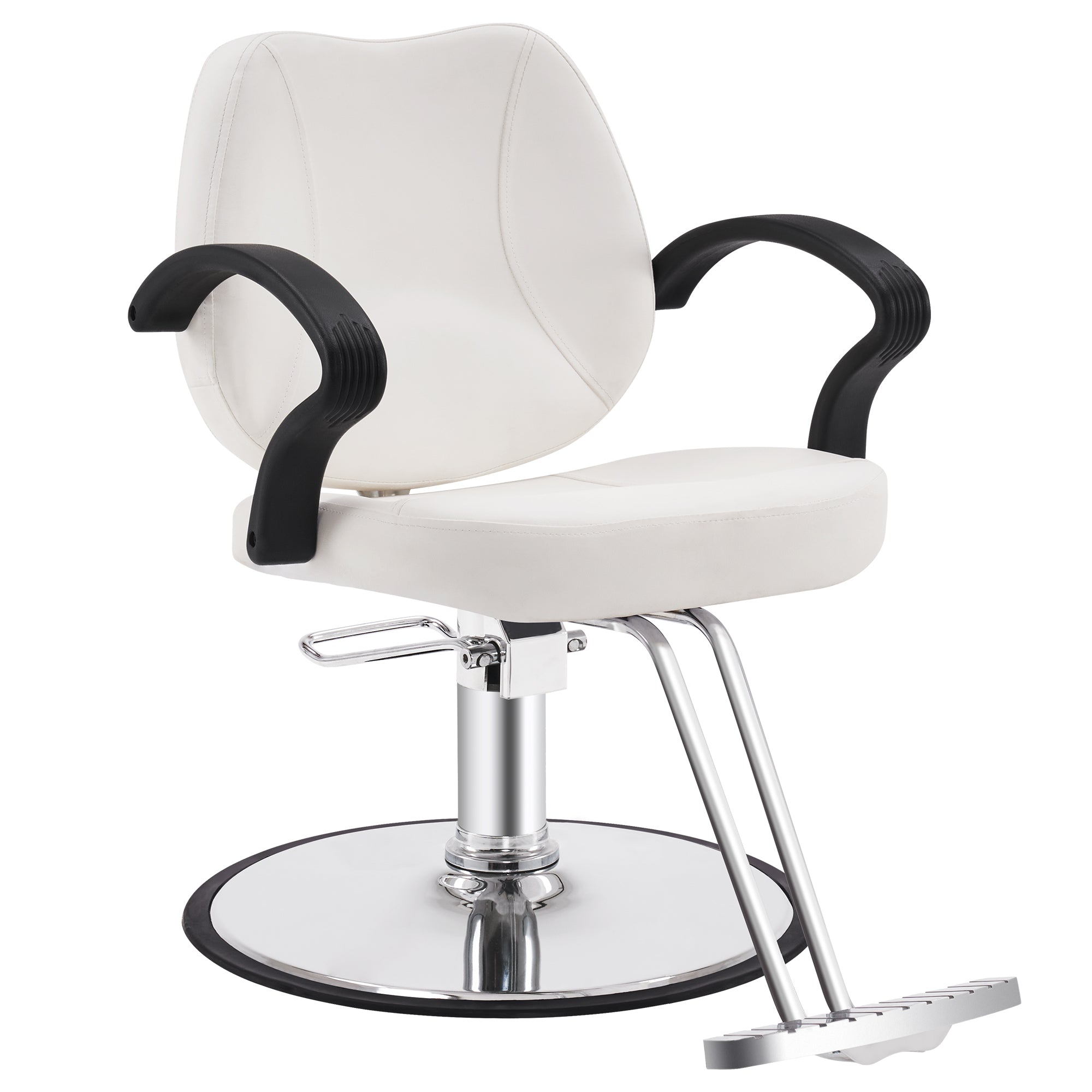 BarberPub Hydraulic Salon Chair, Beauty Hair Styling Barber Equipment 2057