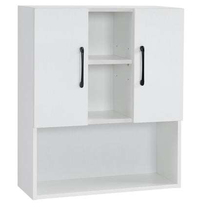 BarberPub Barber Wall Mounted Styling Cabinet Salon Brief Hanging Cabinet 2205