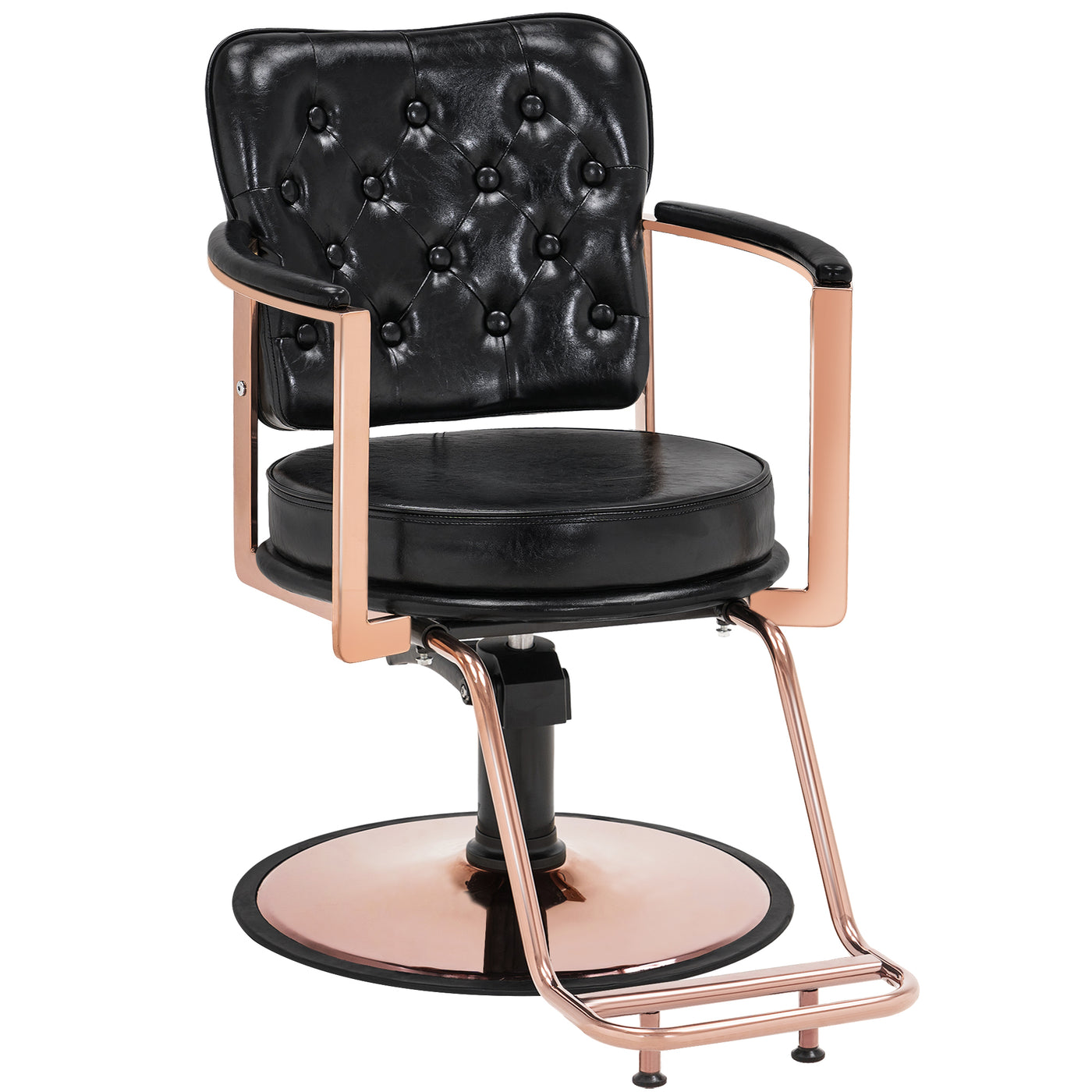 BarberPub Salon Chair for Hair Stylist,Vintage Salon Chair Hydraulic B