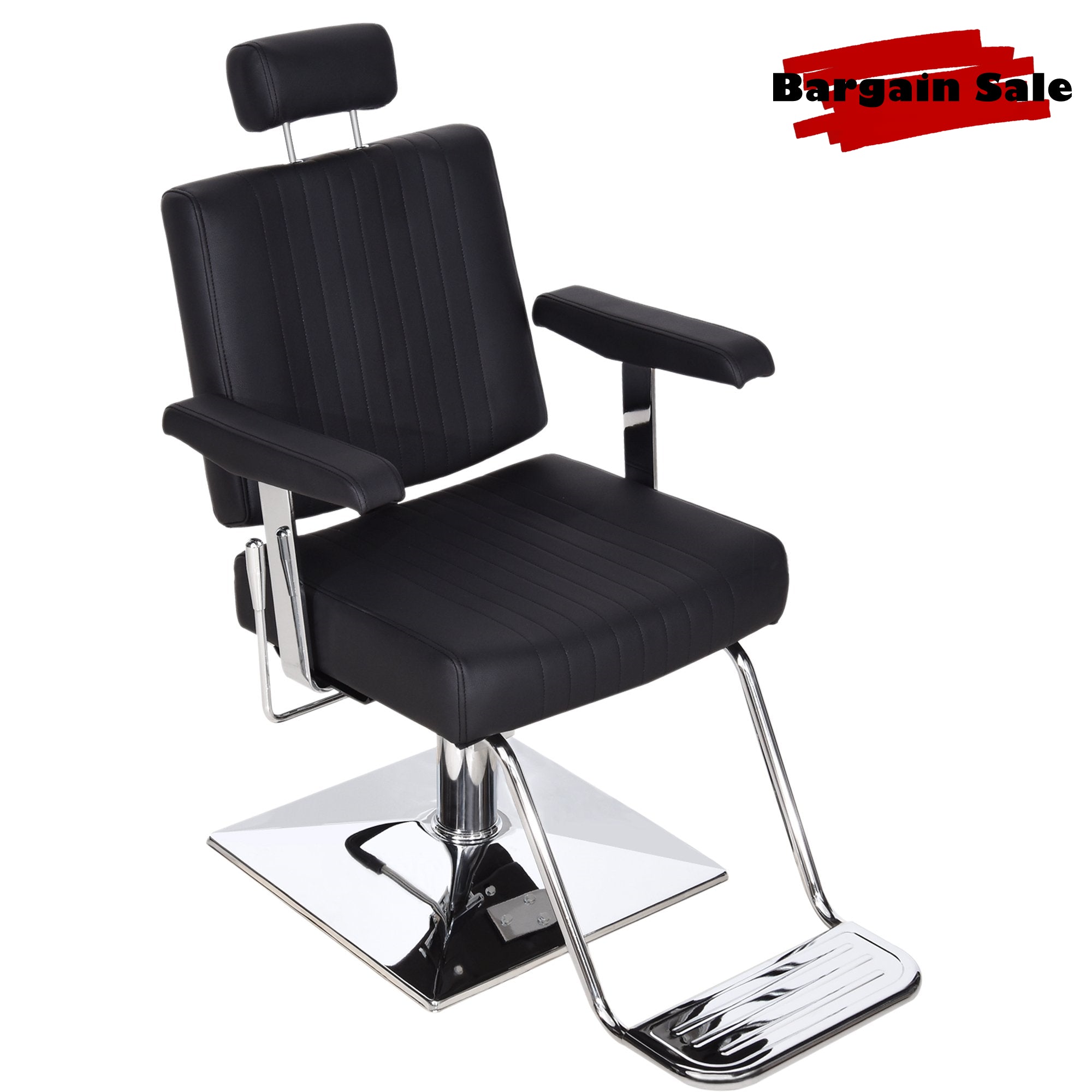 BarberPub All Purpose Hydraulic Recline Barber Chair Salon Chair Beauty Hair Salon Spa Styling Equipment 3810