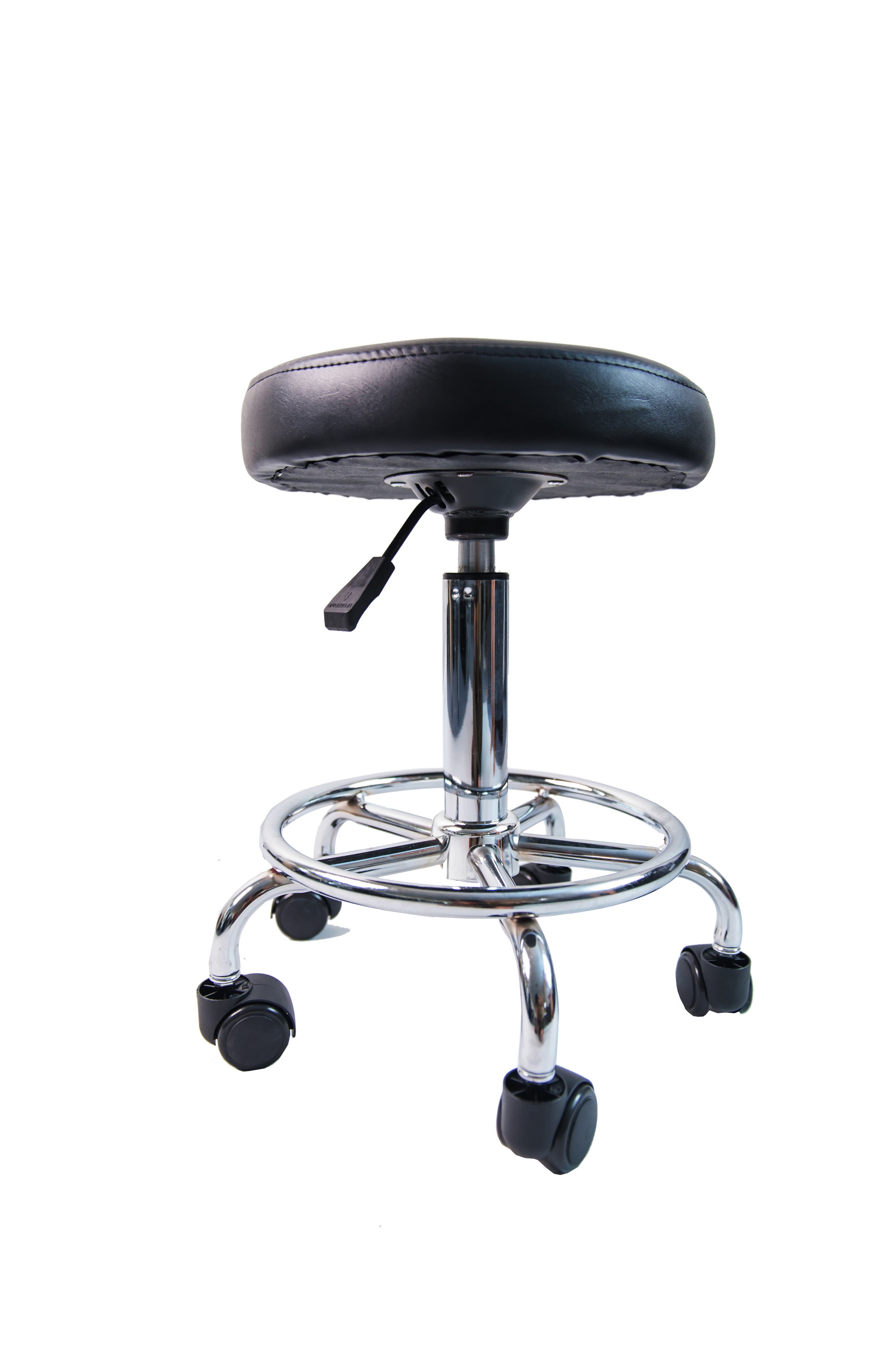 BarberPub Adjustable Hydraulic Rolling Swivel Salon Stool Chair Tattoo Massage 6003