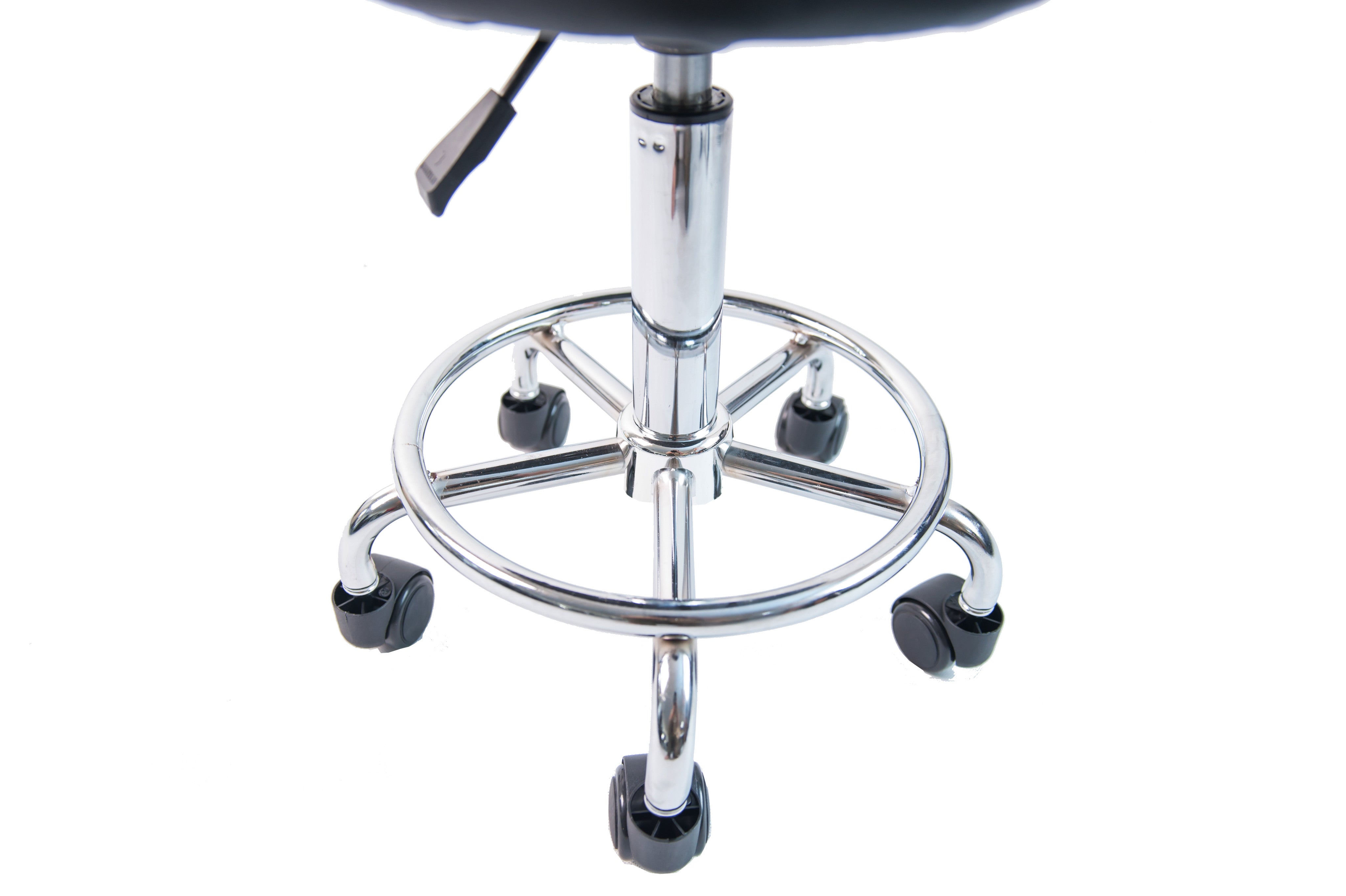 BarberPub Adjustable Hydraulic Rolling Swivel Salon Stool Chair Tattoo Massage 6003