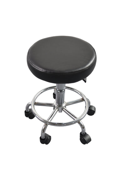 BarberPub Adjustable Hydraulic Rolling Swivel Salon Stool Chair Tattoo Massage 6003