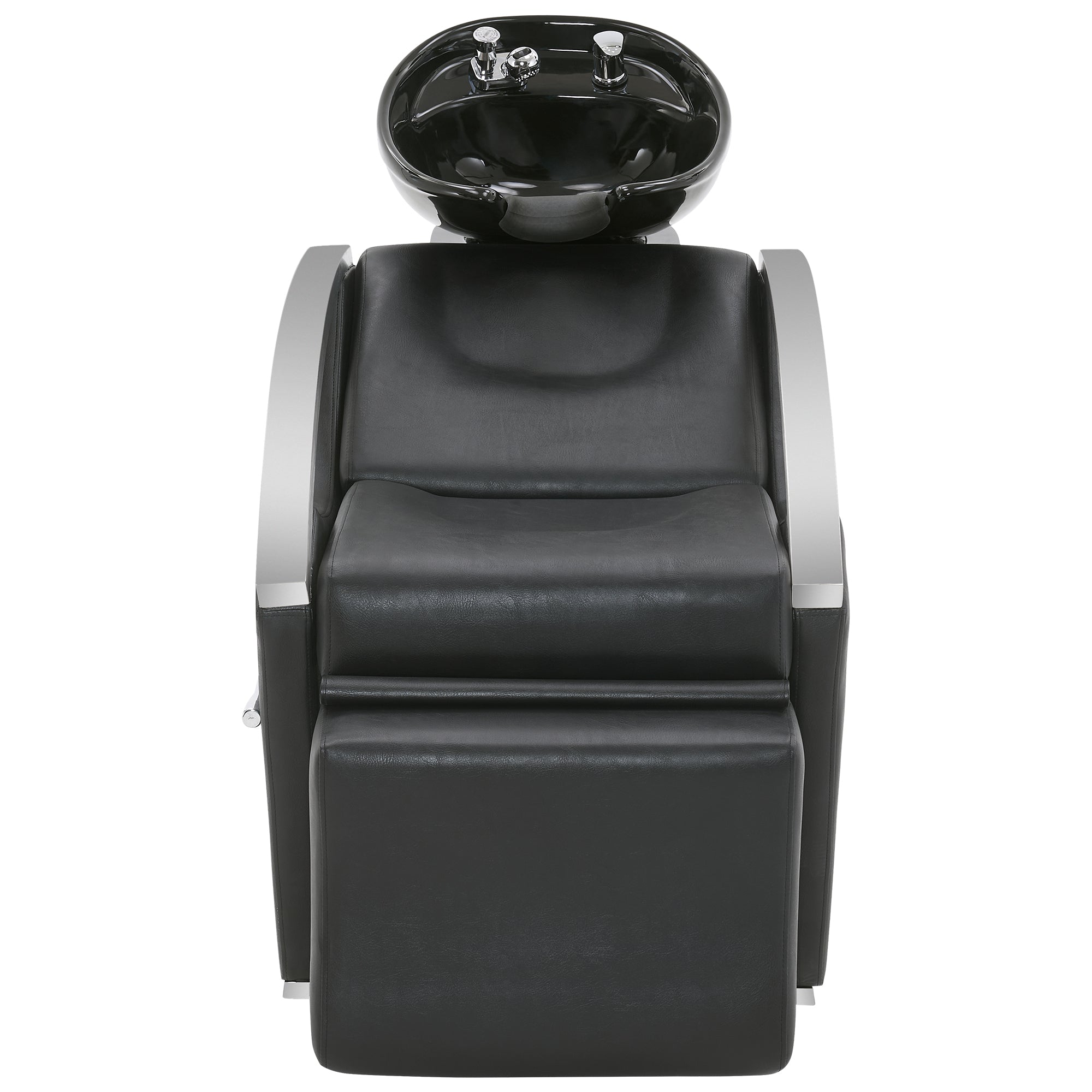 BarberPub Backwash Bowl Shampoo Chair,Ceramic Bowl Station Barber Salon 9077