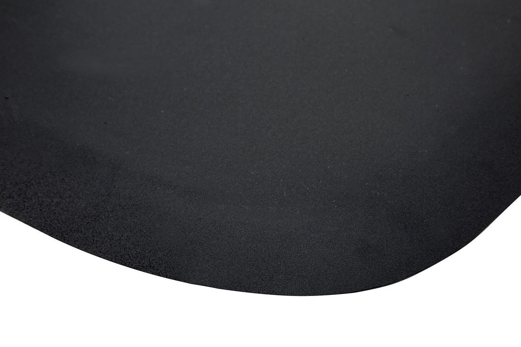 BarberPub 3 x 5 Feet Salon Floor Mat Anti Fatigue Barber Shop Chair Floor Mat For Hair Stylist  Rectangle 0.5 Inch Thick 0040 Black