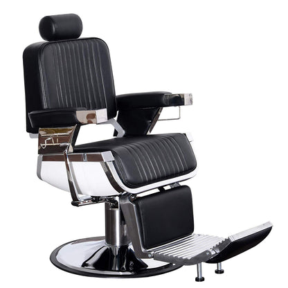 BarberPub Reclining Barber Chair, All Purpose Salon Chairs for Barbershop 2009