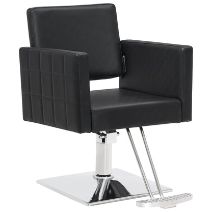 BarberPub Styling Salon Chair for Hair Stylist, Hydraulic Home Salon Chair 8821