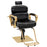BarberPub Luxurious Barber Chair Metal Hydraulic Recline Beauty Spa Styling Equipment 3078