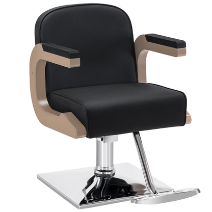 BarberPub Salon Chair for Hair Stylist, Hydraulic Hair Styling Home Salon Chair 9210