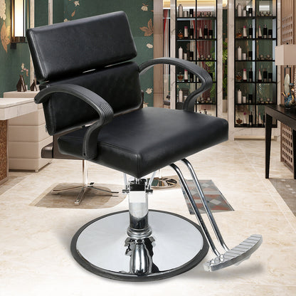 BarberPub Classic Salon Chair, Hydraulic Barber Chair for Hair Stylist 1039