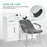 BarberPub Artist Shampoo Backwash Sink Station with Shampoo Bowl for Hair Stylist, Salon Spa Beauty Cabinet with Faucet Sprayer, Barber Storage Equipment 7139