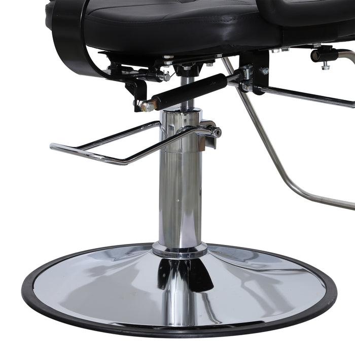 BarberPub Reclining Hydraulic Barber Chair Salon Beauty Spa Shampoo Equipment 9837