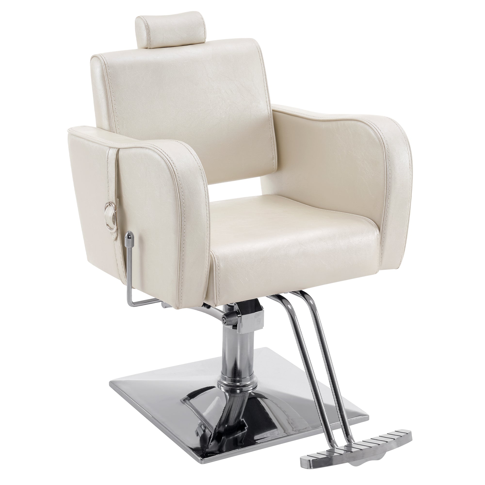 BarberPub Reclining Hydraulic Barber Chair, Spa Salon Styling Chairs for Barbershop 3124