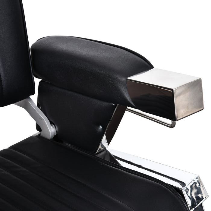 BarberPub All Purpose Heavy Duty Vintage Hydraulic Recline Barber Chair Salon Beauty Spa Styling Equipment 2008