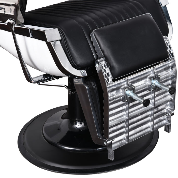 BarberPub All Purpose Heavy Duty Vintage Hydraulic Recline Barber Chair Salon Beauty Spa Styling Equipment 2008