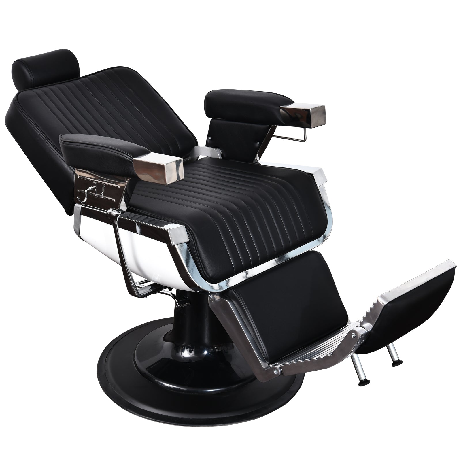 BarberPub All Purpose Barber Chair, Heavy Duty Hydraulic Reclining Salon Chair 2008