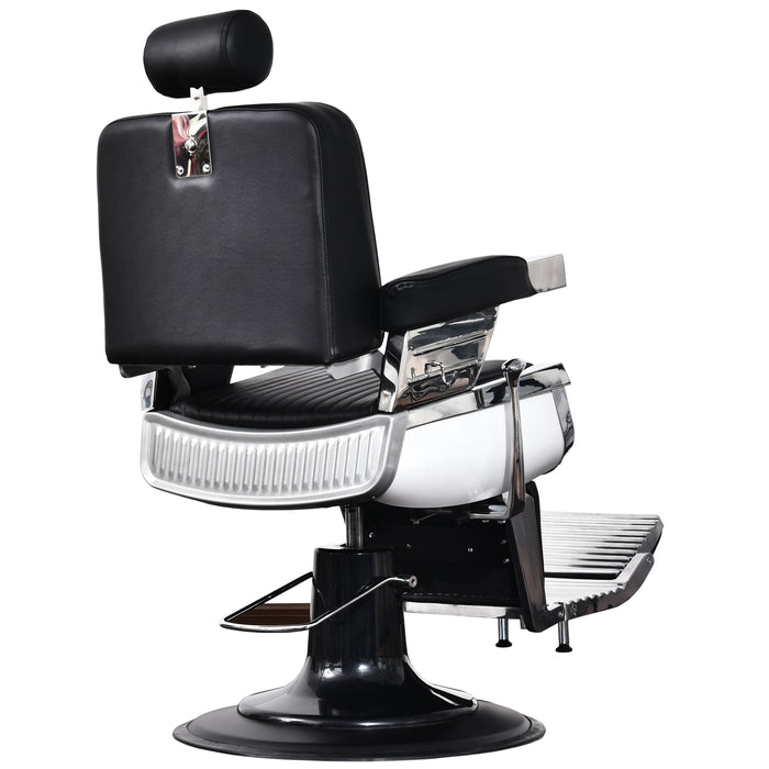 BarberPub All Purpose Heavy Duty Vintage Hydraulic Recline Barber Chair Salon Beauty Spa Styling Equipment 2008