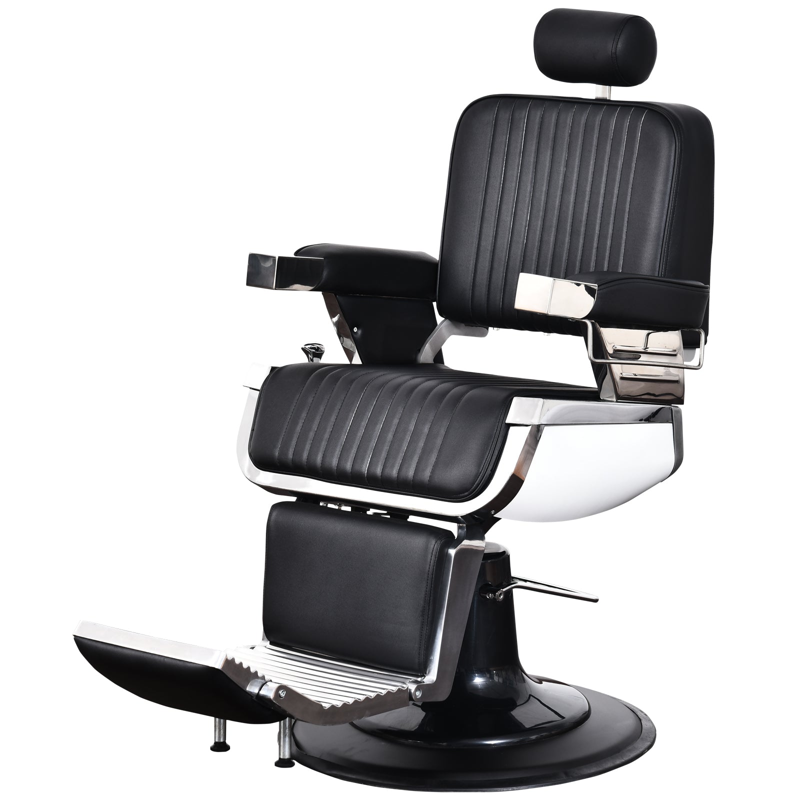 BarberPub All Purpose Barber Chair, Heavy Duty Hydraulic Reclining Salon Chair 2008