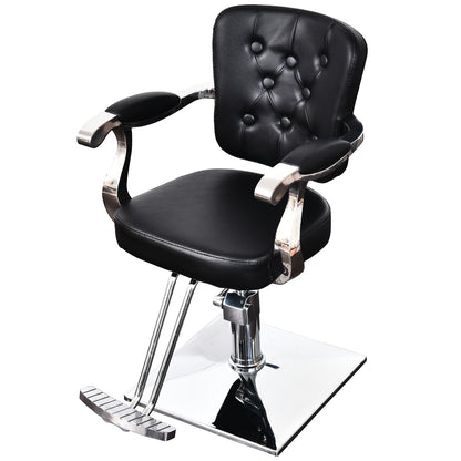 BarberPub Classic Salon Chair, Hydraulic Hair Salon Styling Beauty Equipment 2069