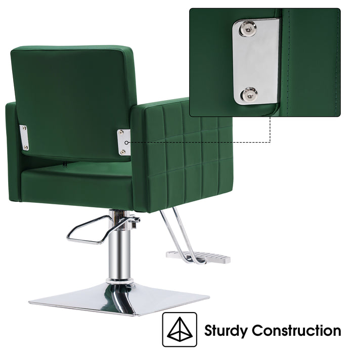 BarberPub Classic Styling Salon Chair for Hair Stylist Hydraulic Barber Chair Beauty Spa Equipment 8821