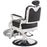 BarberPub Heavy Duty Metal Vintage Barber Chair All Purpose Hydraulic Recline Salon Beauty Spa Chair Styling Equipment 2926