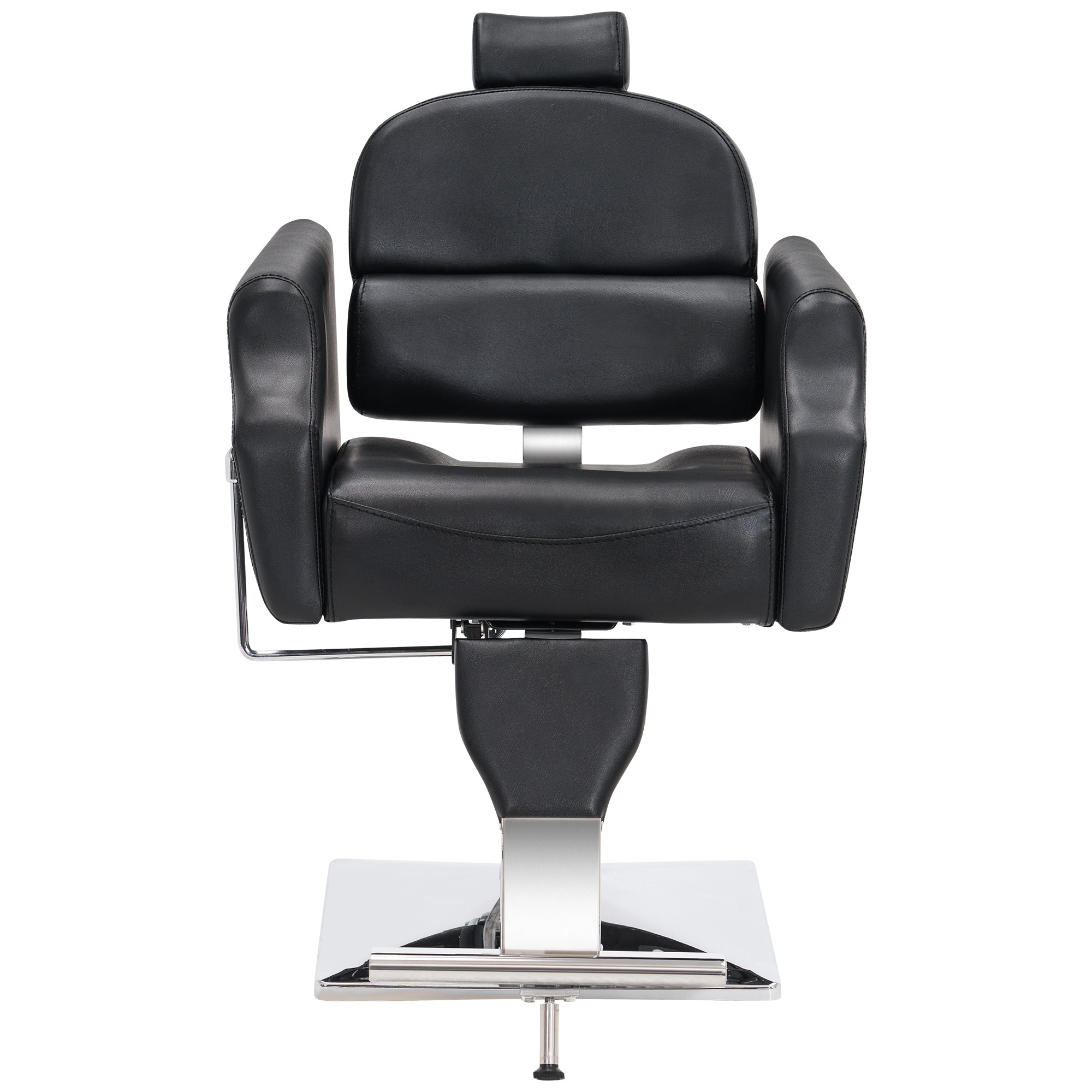 BarberPub Barber Chair with Headrest, Reclining Salon Chairs for Hair Stylist 3125