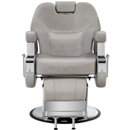 BarberPub Reclining Barber Chair, All Purpose Hydraulic Salon Chair for Barbershop 9206