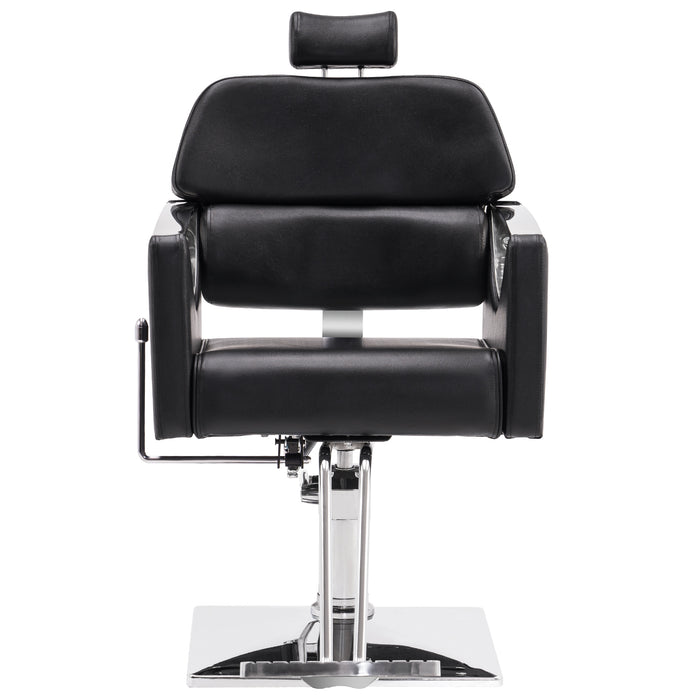 BarberPub Classic Recliner Barber Chair Heavy Duty Hair Spa Salon Styling Beauty Equipment 3126