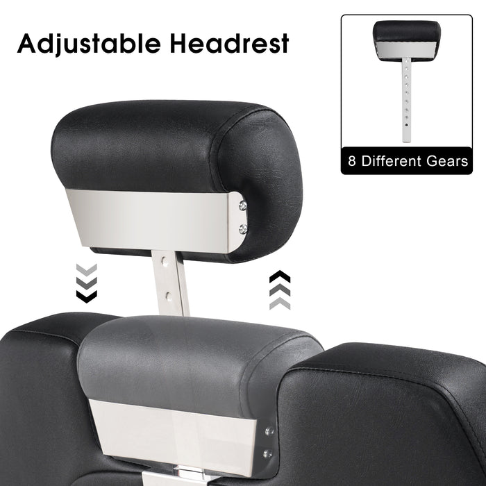 BarberPub Hydraulic Recline Barber Chair All Purpose Salon Beauty Spa Styling Equipment 9208